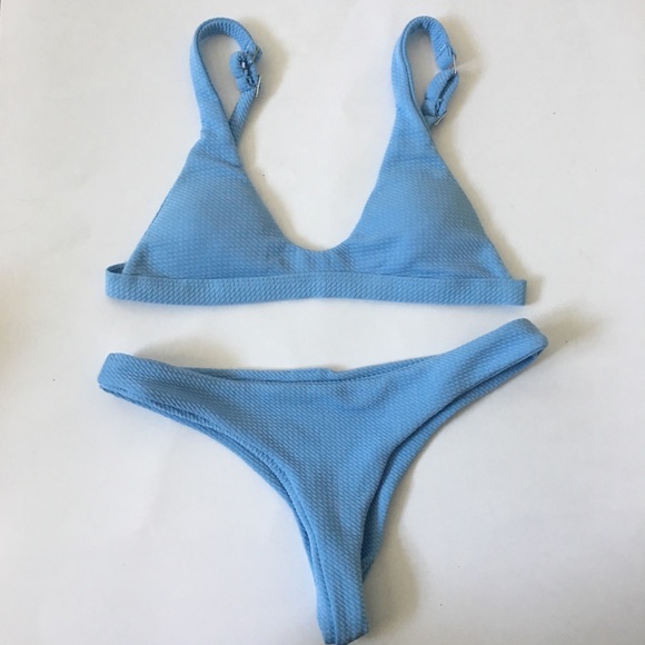 BLUE ZAFUL BIKINI - Picture 1 of 2